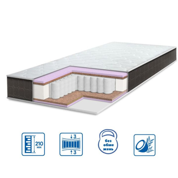 Матрац модель BRAVE "spring 2 в 1"