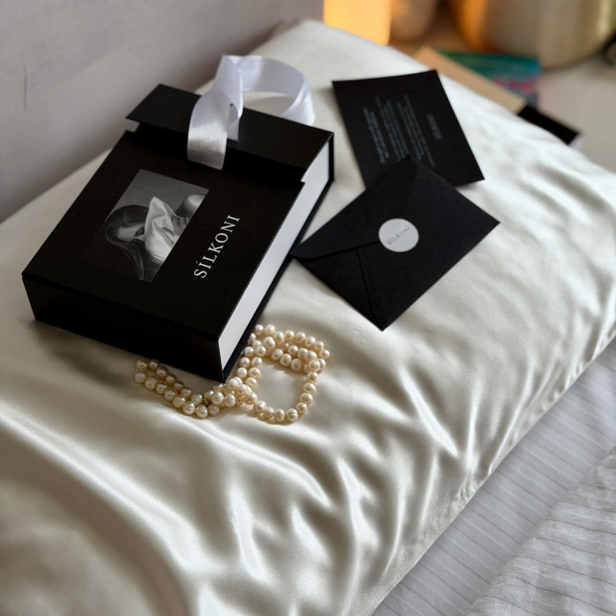 SILKONI Шовкова наволочка Mulberry, айворі - 2