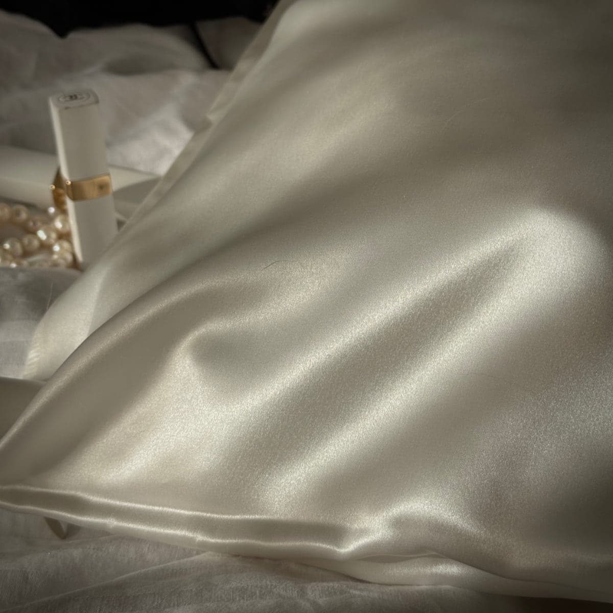 SILKONI Шовкова наволочка Mulberry, айворі - 5